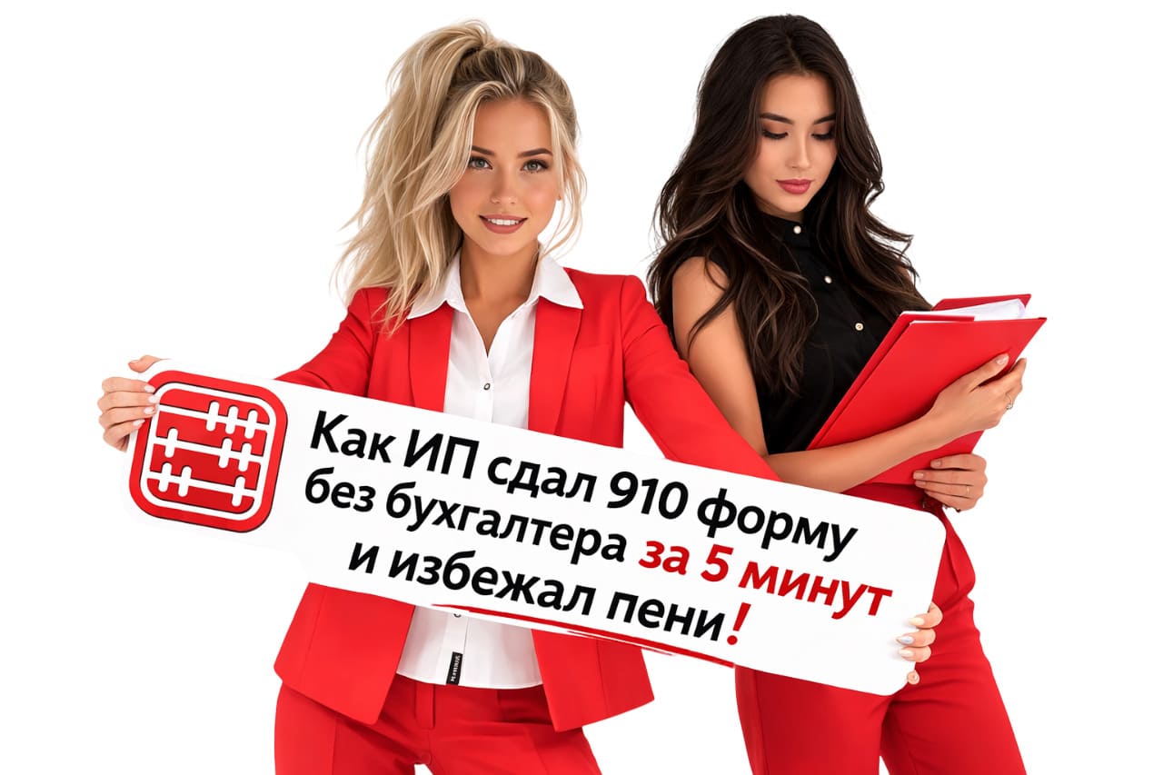 Кейс: Как ИП на упрощенке сдал 910 форму без штатного бухгалтера за 5 минут и избежал пени (Опыт владельца магазина)