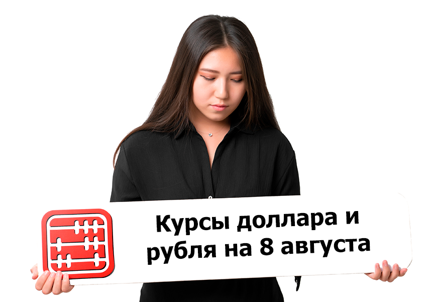 Курсы валют на 8 августа 2025 г