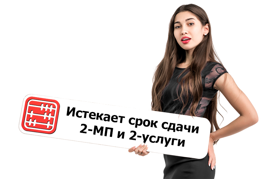 Срок сдачи 2-МП и 2-услуги истекает. Срок сдачи 2-МП и 2-услуги истекает.