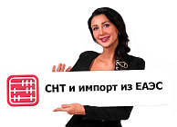 Как выписывается СНТ при импорте из стран ЕАЭС