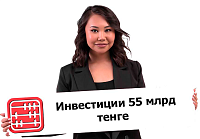 В этом году Казахстан привлечет 55 млрд тенге инвестиций